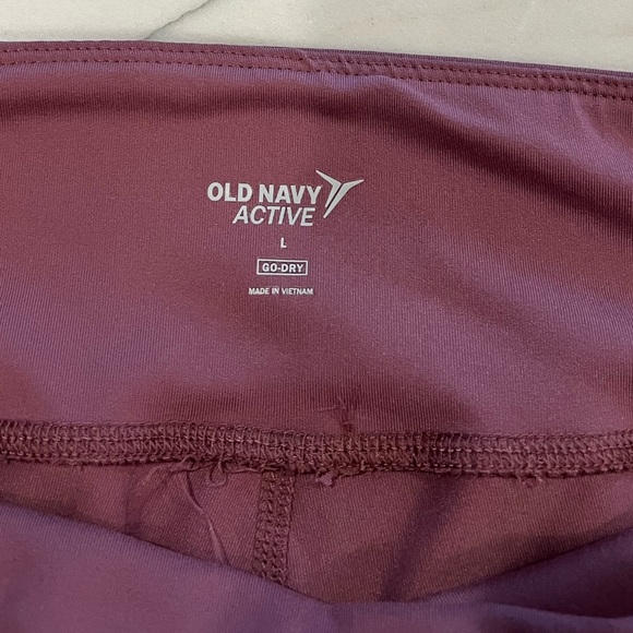 Old Navy Active balance leggings go dry Sz L - Picture 2 of 8